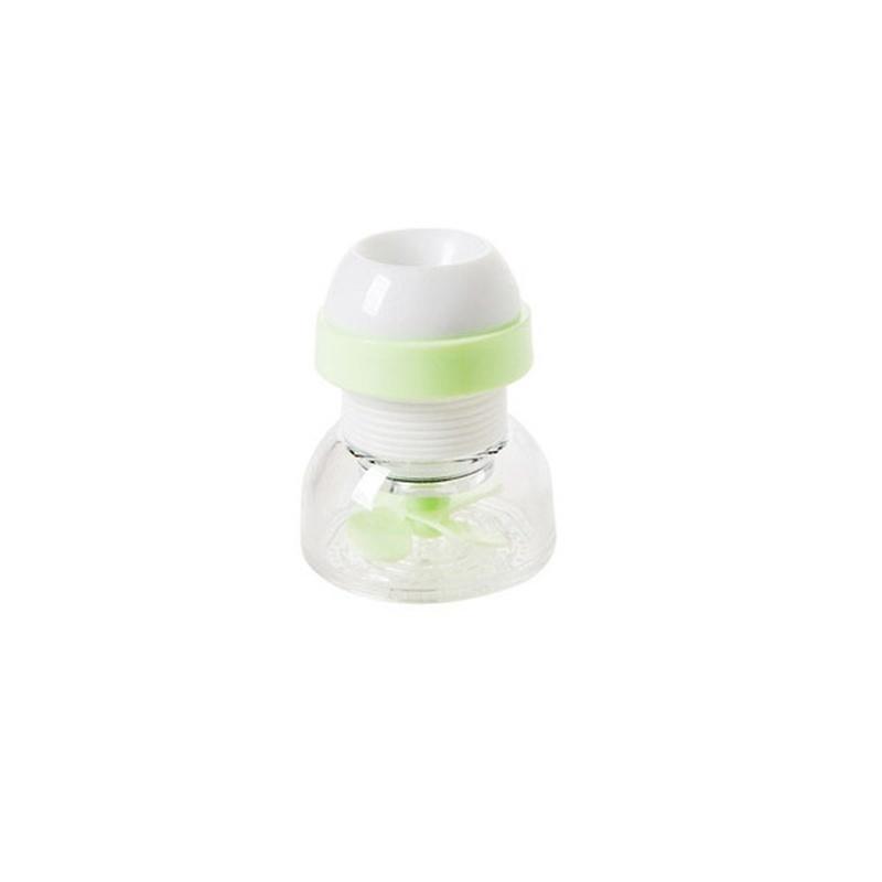 Practical Kitchen Sprayers Water Saving Shower Head Faucet Filter Sprayers 360 Degrees Rotation Water Saving Foldable Kitchen. Brown
