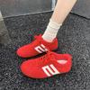 2025 Autumn New Casual Forrest Gump Shoes Versatile Sports Shoes Women's Thick Baseplate Shoes Retro Color Matching German Training Shoes Women's Tide