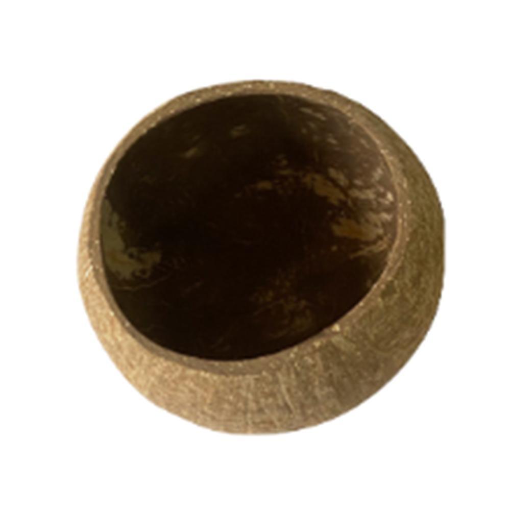 Small Candle Cup Coconut Bowl Round Bowl Fruit Dried Fruit Plate