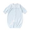 De Diamond Face All with Angel Wings and Pegasus Embroidery Snap Newborn Baby Cotton Made In Japan [Cream Coco] Two-Way [Crotch Replacement/2way] 100%