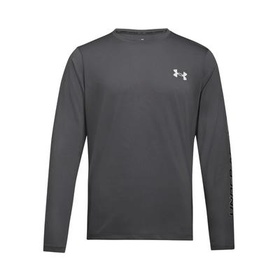 Ss25 Ef Perf Graphic Logo Fashion Training Comfortable Long Sleeve T-Shirt Men Tops Rhino-Gray 6007557-025