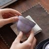Antique Vintage Lilac Purple Personal Master TeaCup Handmade Ceramic Chinese Tea Set Zen Teaware Gift for Tea Lovers Home Office