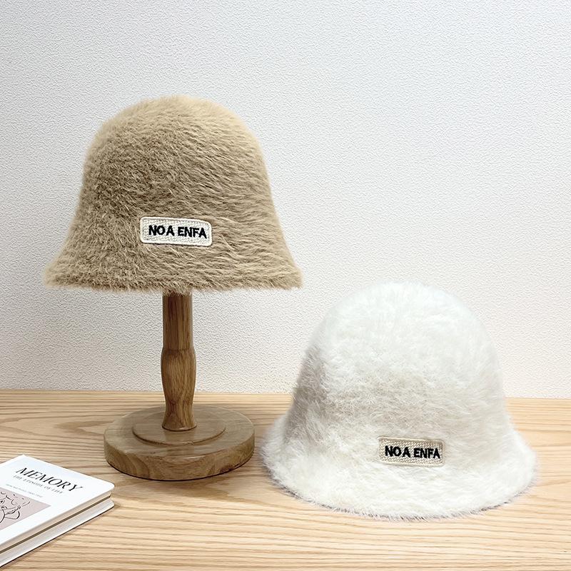 Korean Version Fisherman Hat for Women Autumn and Winter Warm and Cold Resistant Foldable Hat