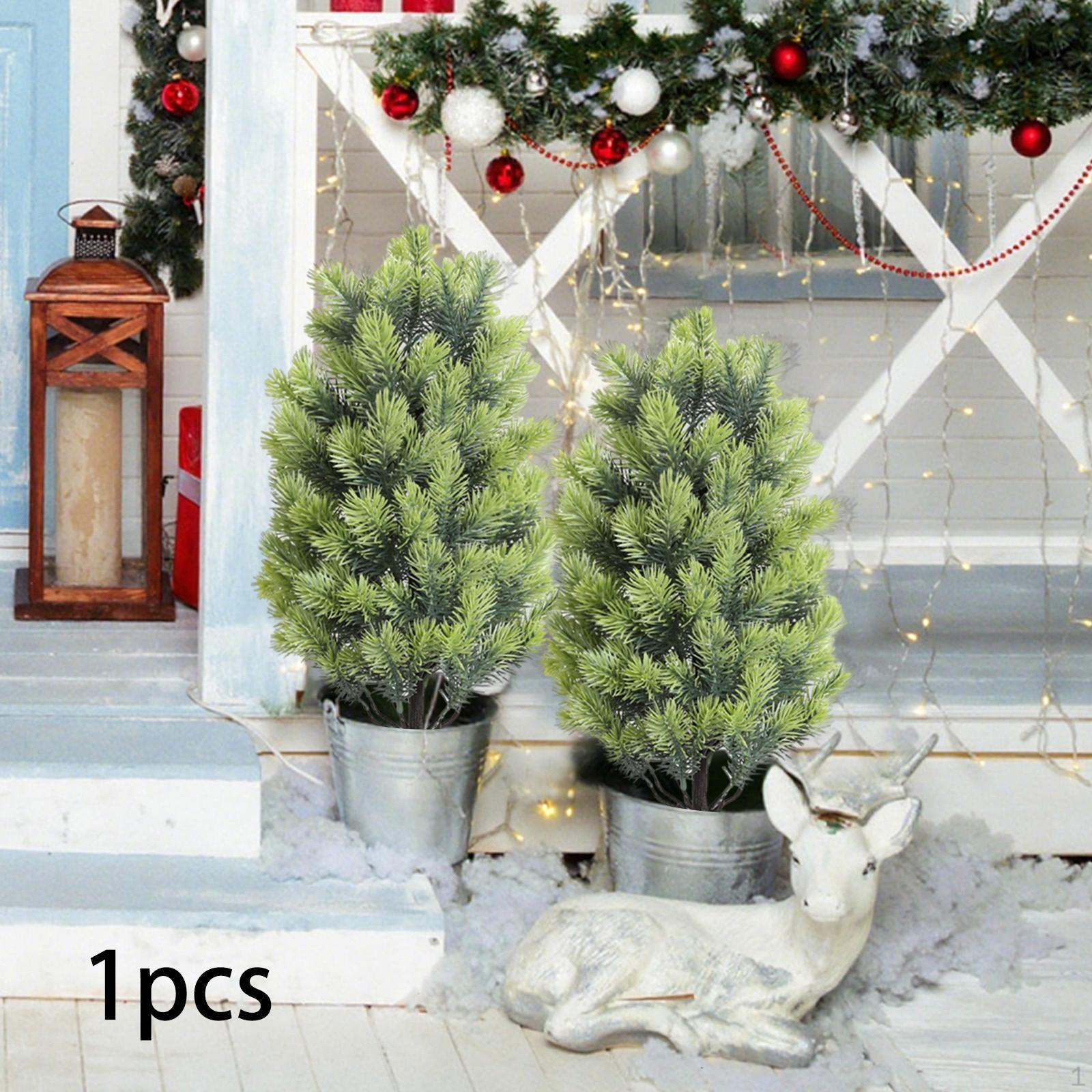 

Artificial Tree Fake to Install Plant Greenery for Walkway Patio Front Porch Pathway Indoor Green