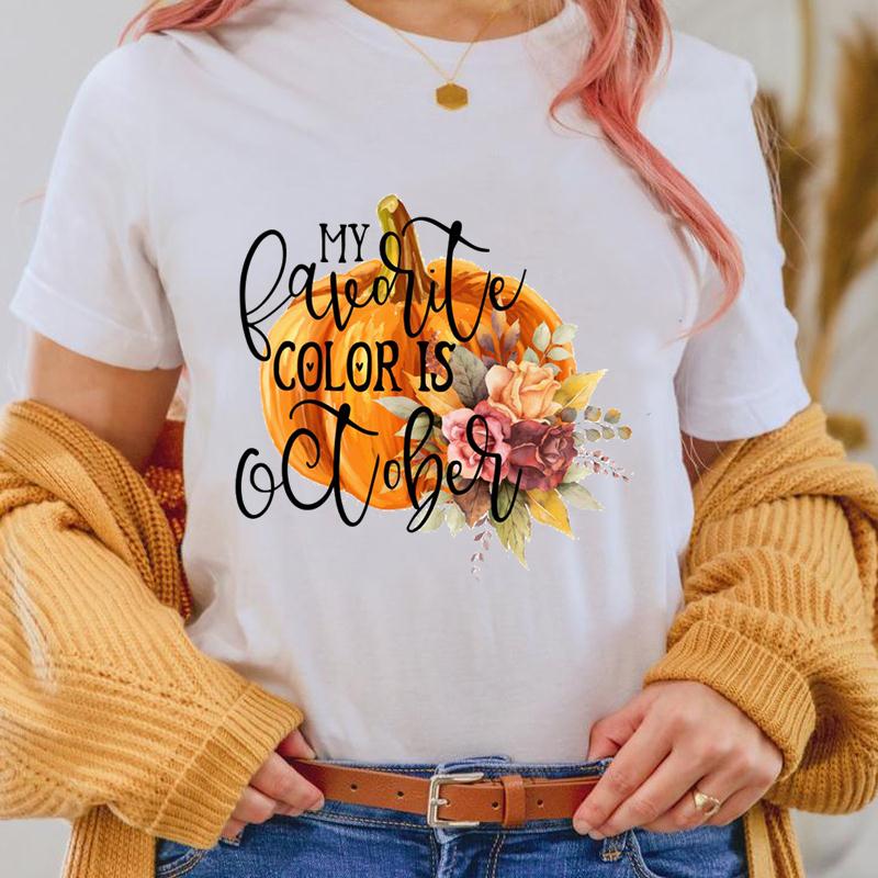 Female 2021 Tee Shirt Cartoon Graphic 