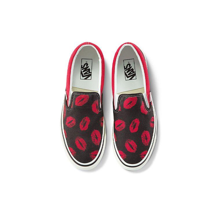 Vans Classic Slip-On 98 DX Anaheim Factory - Unisex tenisky Hotlips Black Og-Black Og-Hotlips VN0A3JEX45T