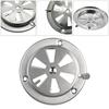 1Pcs Stainless Steel Smoker Air Vent Damper Silver Stove Air Vent  for Oven Test Chamber