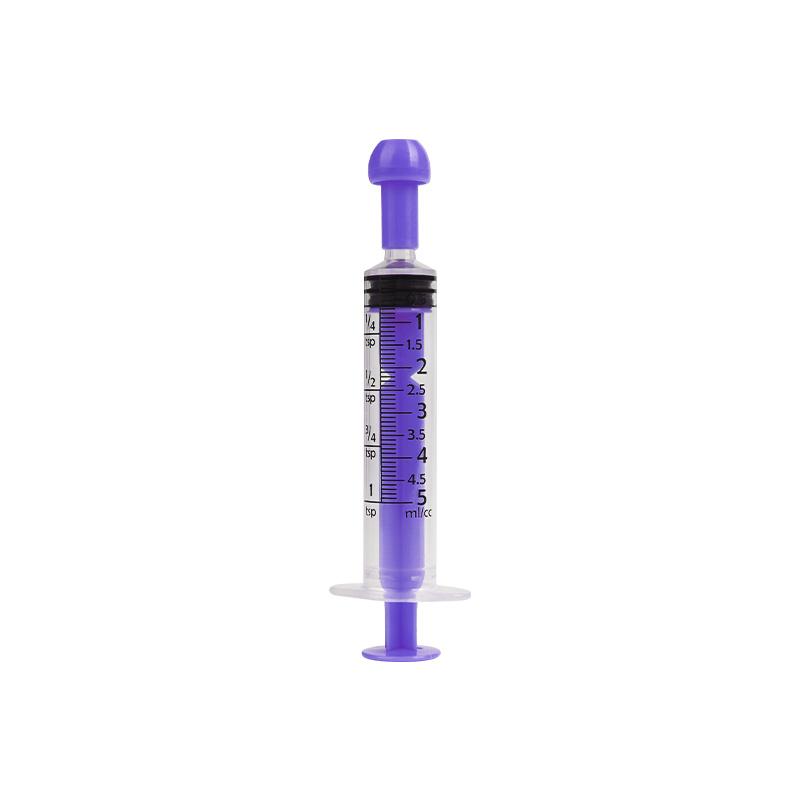 5Pcs 5ml 10ml Pet Animals Feeding Plastic Syringe Feeder Syringe Rubber Stopper Disposable Pump Measuring with Scale