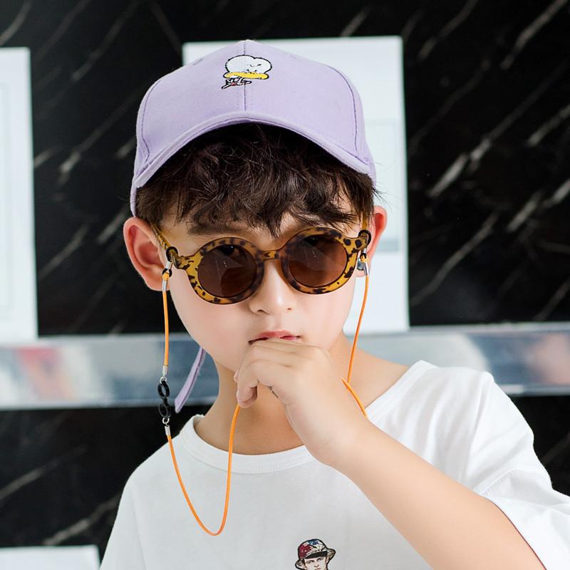 Trendy Children'S Retro Round Fashion Glasses Children'S Uv400 Children'S Outdoor Sunglasses Sunscreen Stall Glasses
