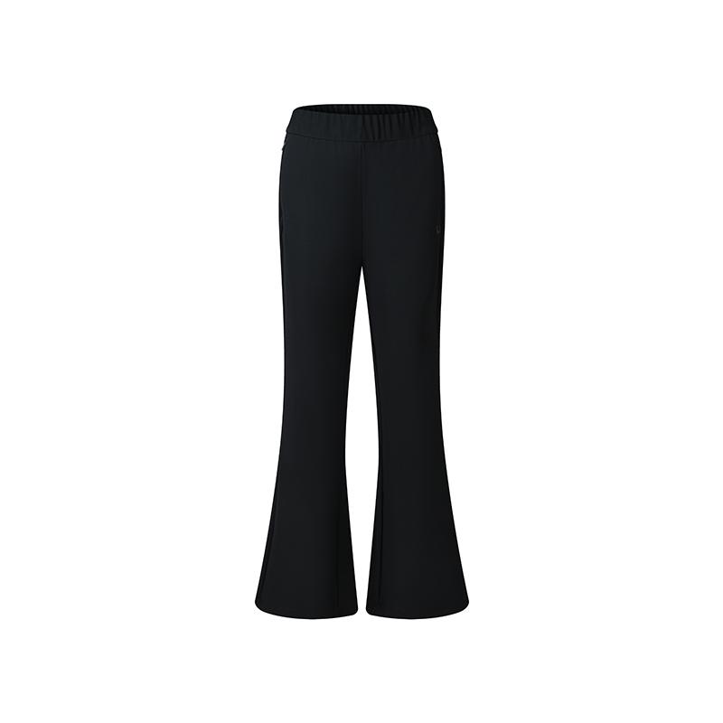 Fila Fitness Fashion Versatile Simple Comfortable Casual Pants Women Bottoms Deep-Black A11W641606FBK