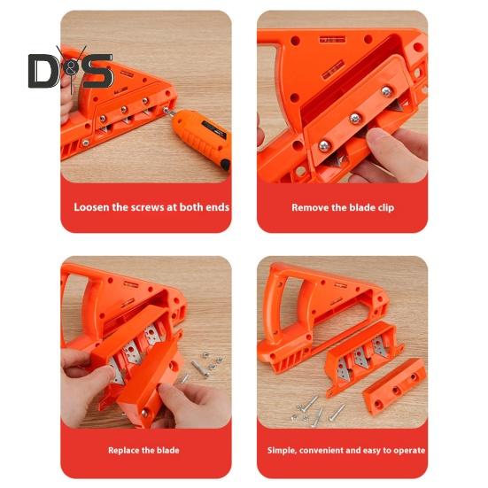 Tăietor rapid pentru gips-carton cu mâner ergonomic, ușor de utilizat, rindea pentru șanfrenare la 45/60 de grade, instrument de tăiere a lemnului