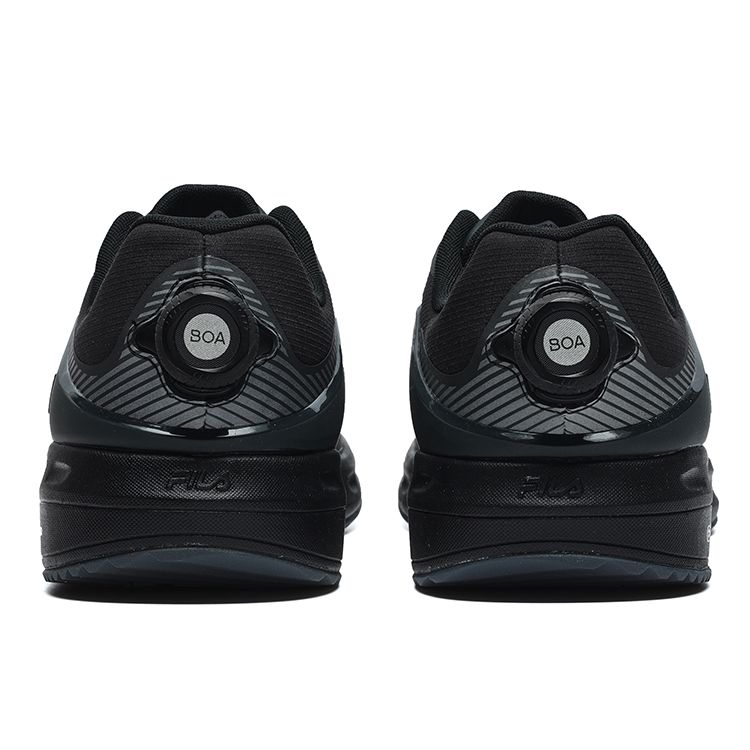 Fila Lynx Boa Fabric TPU Sport Simple Low-Top Lifestyle Shoes Men Sneakers Jet-Black A12M231210FSL