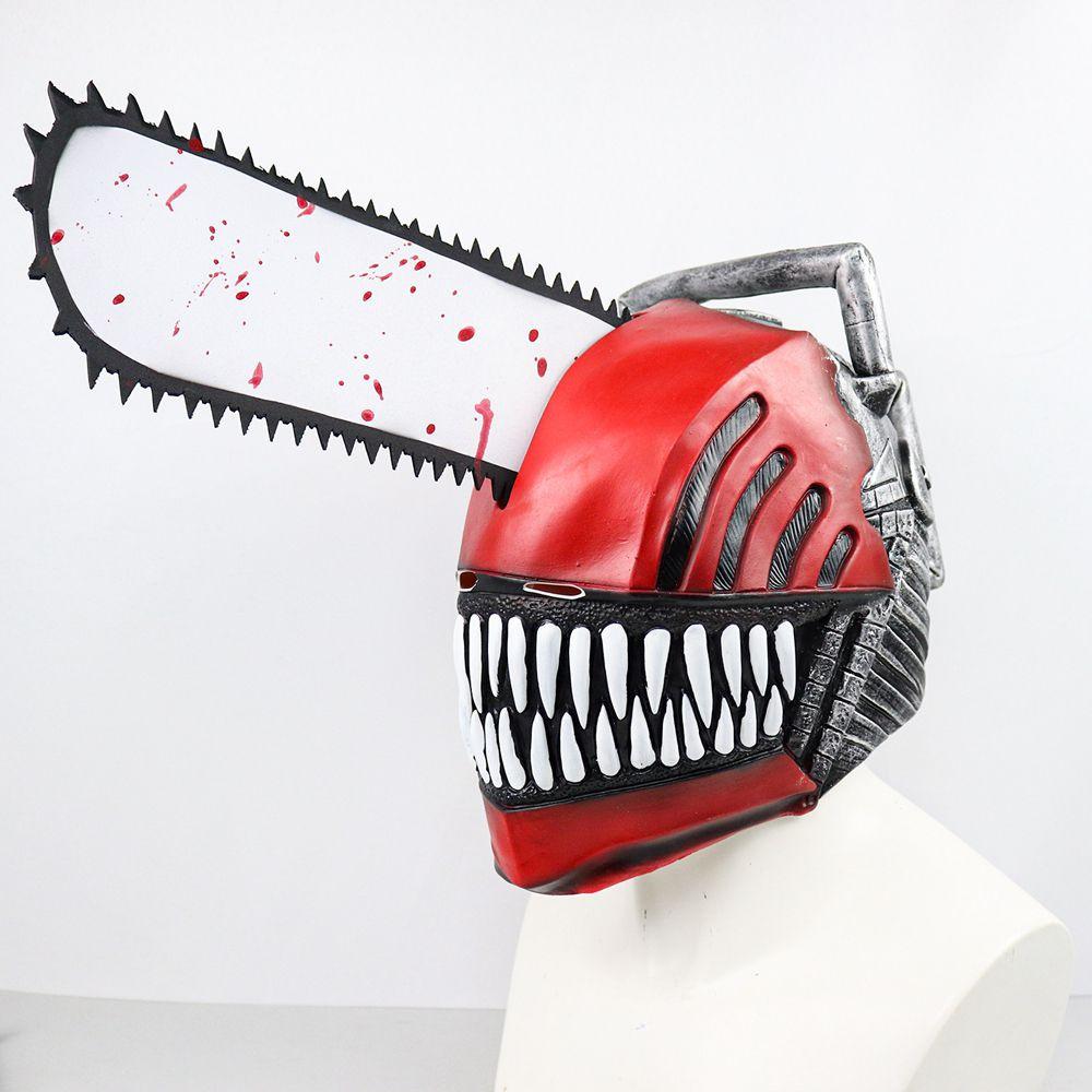 Chainsaw Mask Man Pochita Cosplay Accessories Birthday Gift Halloween Party