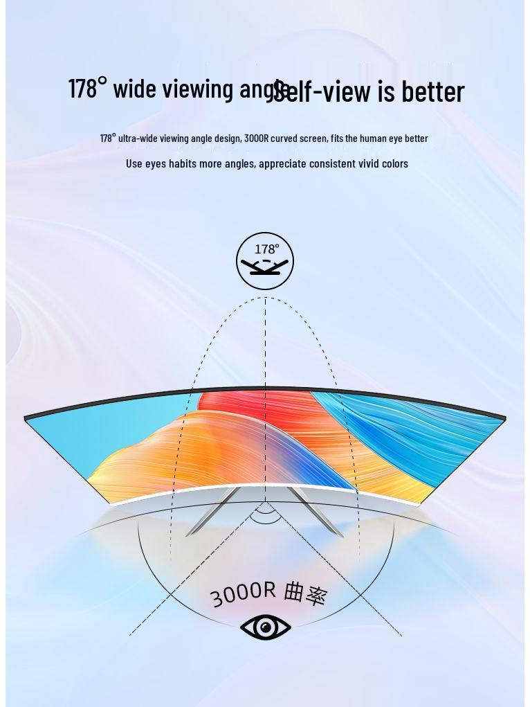 High-Definition Gaming Monitors: 27” Flat, 24” 144Hz, 32” Curved 2K