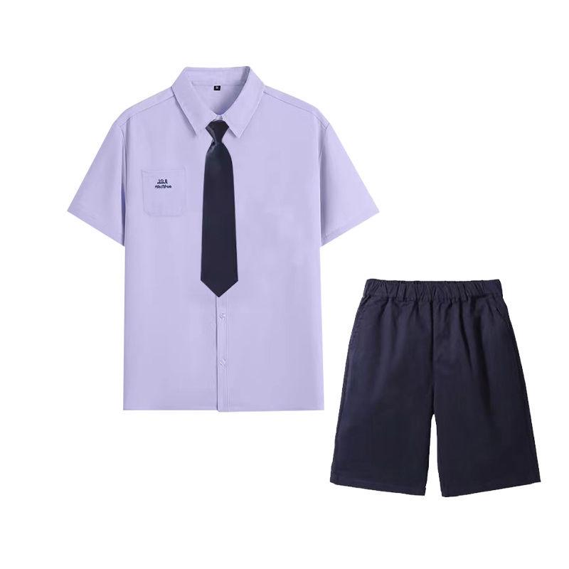 Thai Academy-Style Summer Graduation Uniform: Fashionable JK Skirt Set for Elementary Girls