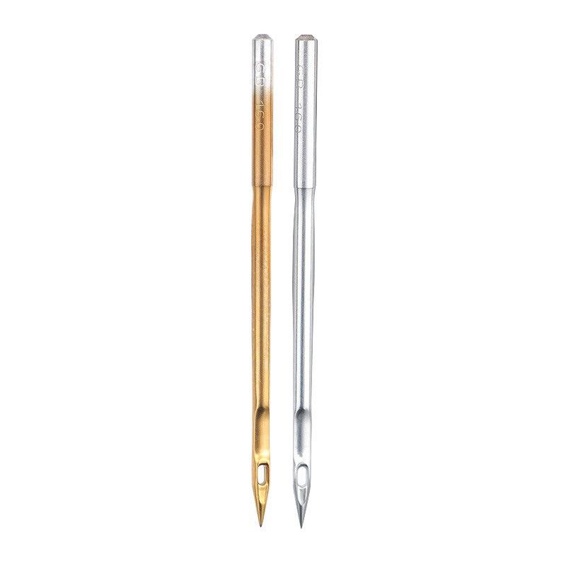 Groz-Beckert DPX17 Titanium-Plated Needles for Lockstitch, Double Needle, and Computerized Embroidery Machines - Heat Resistant.