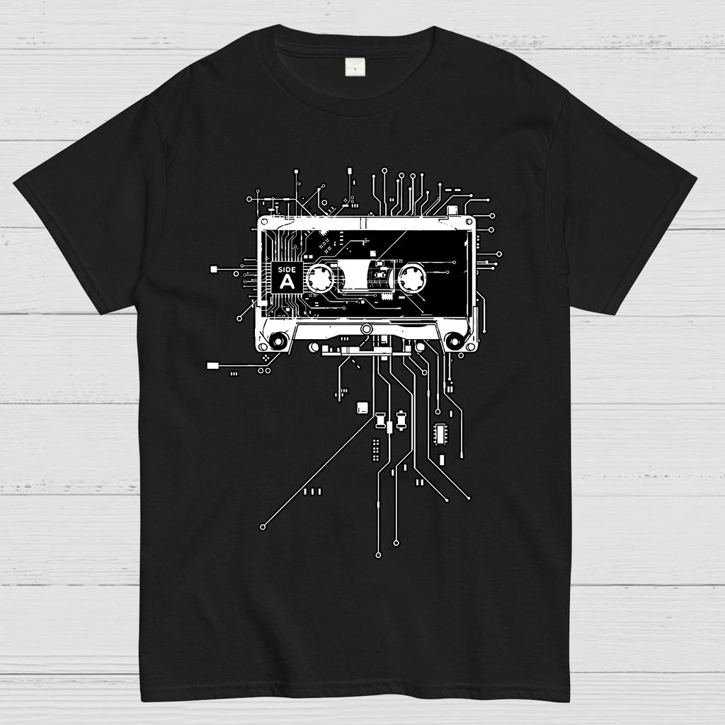 Retro Cassette Cotton Summer Casual Cool Loose T-Shirt