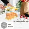 Sealing Food Storage Box Large Capacity Bread Boxes With Time Recording Kitchen Food Grade Plastic Refrigerator Organiser NEW