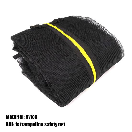 Ochranná síť na trampolínu Vysoká odolnost Vodotěsný nylonový kruhový náhradní bezpečnostní kryt na trampolínu pro domácnost