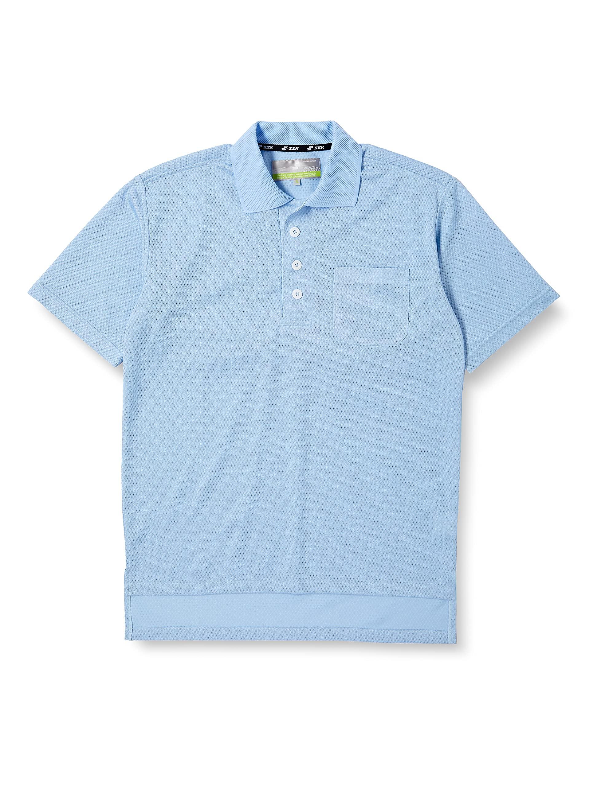 

SSK Referee Short Sleeve Polo Shirt UPW027 Powder Blue L