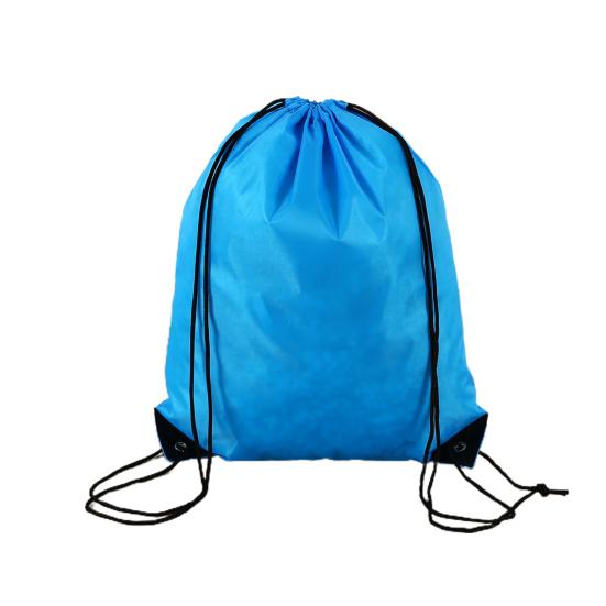 Folding Multifunctional Double-shoulder Braided Drawstring Backpack Bag for Sports