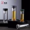 Double-Wall Insulated Glass Tea & Water Bottle