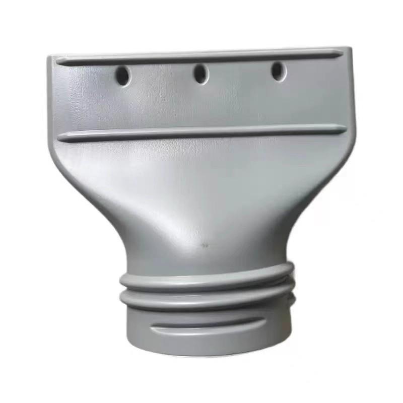 Flat Mouth Exhaust Pipe Connector for Mobile Air Conditioner