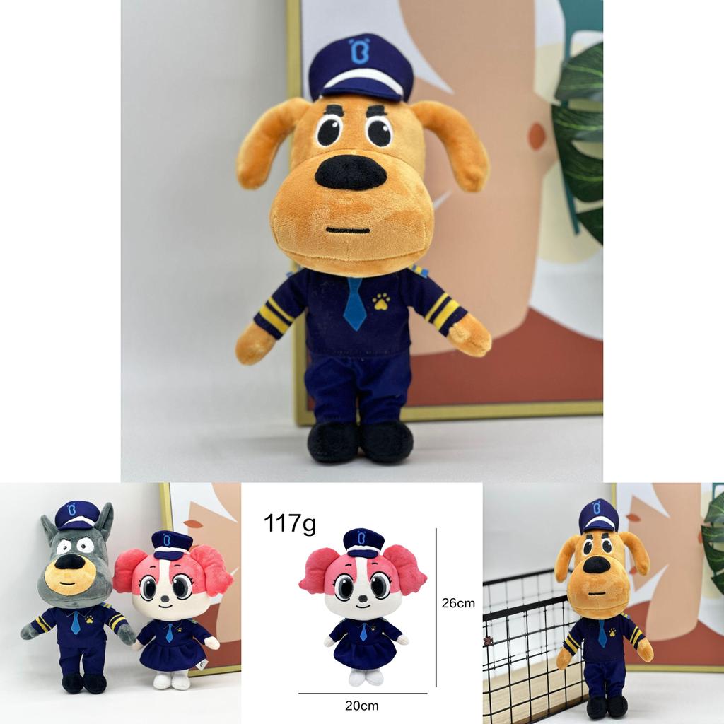 Sheriff Labrador Plush Toy Soft Stuffed Animal For Boys And Girls