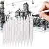 12 Pcs White Paper Pen Blending Stumps Sketch Rub Drawing Tool Sketch Drawing Tool