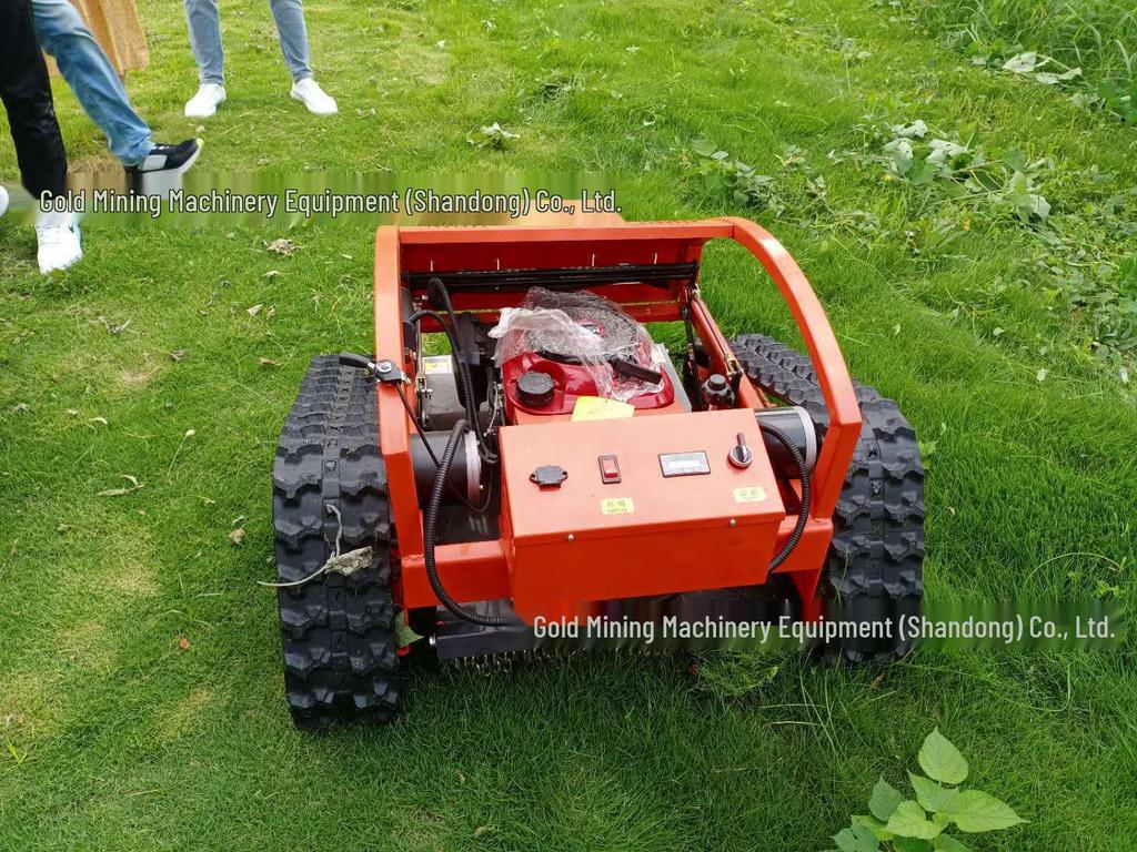 Orchard Remote Crawler Mower HT-750: Intelligent Weeder & Grass Cutter