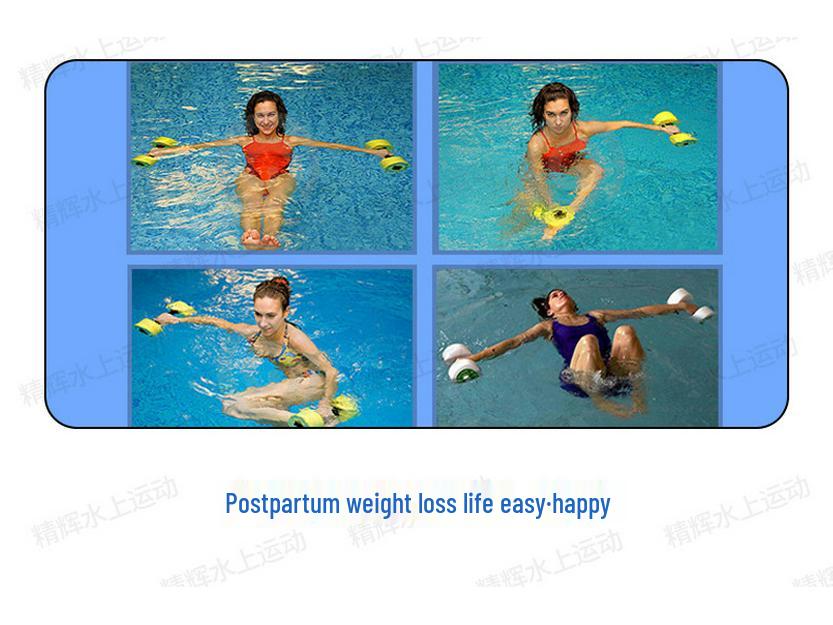 EVA Floating Dumbbells for Yoga and Fitness: Men, Women & Children