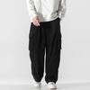 Herbst Casual Herrenhose Koreanische Version Cord Einfarbig Overalls Straße Weite Beinhose Trend Große Größe Alle-match Hose