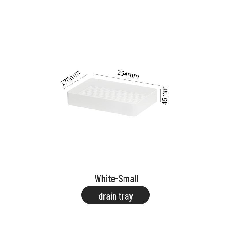 

Имицзя Двухслойный Чайный Поднос Набор: Поднос для чайного сервиза, Подставка для чашек, Кухонное хранилище для еды и фруктов с дренажем.