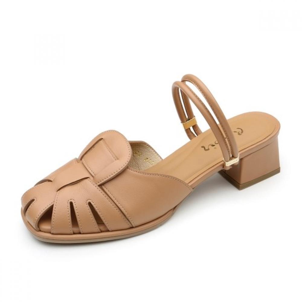 Kumkang Women Fisherman Two Way Sandal 4cm Rensac6328g8 225/beige
