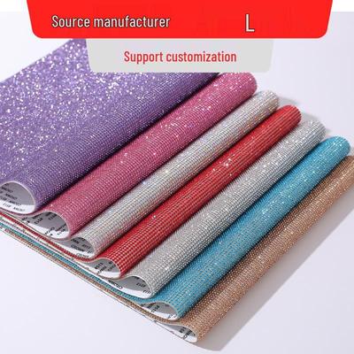 Grenzüberschreitende Strasskette DIY Schmuck Hotfix Selbstklebender Diamantaufkleber Dekoration