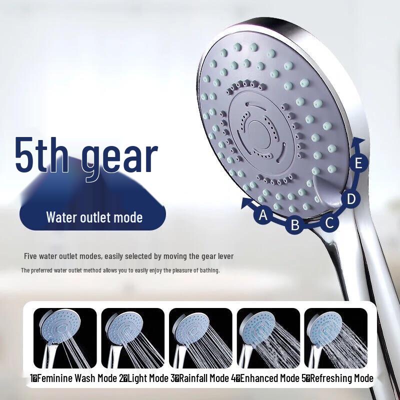 Honggong Handheld Pressurized Shower Head Set