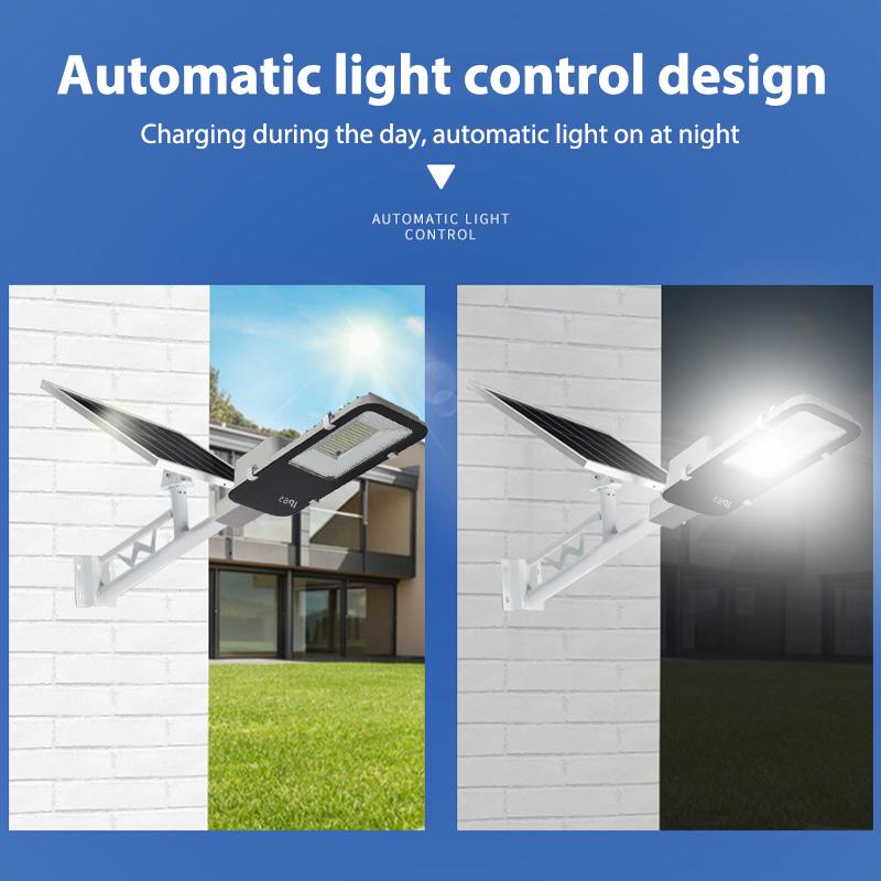 300led Split Solar Street Light Waterproof Outdoor Garden Sunlight House Remote Control Led Light Outdoors Yard Lighting