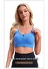 Women's Front Zip Sports Bra - Running, Yoga, Fitness Beautiful Back Design