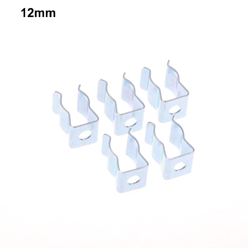 5Pcs Heavy Duty Narrow Base Tool Spring Clips Heavy Duty Tool Storage Hangers For Garages Sheds Hardwares