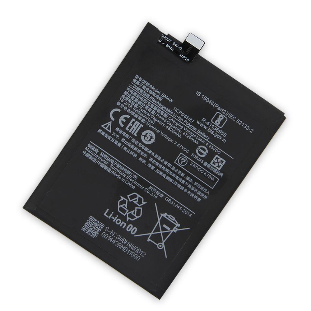 NEW Replacement Battery For Xiaomi Mi 10T Lite 5G BM4W Phone Battery 4820mAh