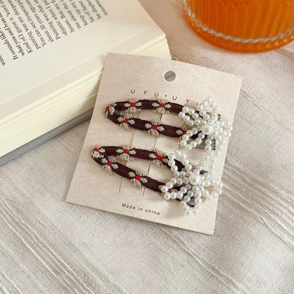 Korean Rhinestone Diamond-Edge Hairpin for Women: Stylish One-Word Clip for Bangs and Side Hair