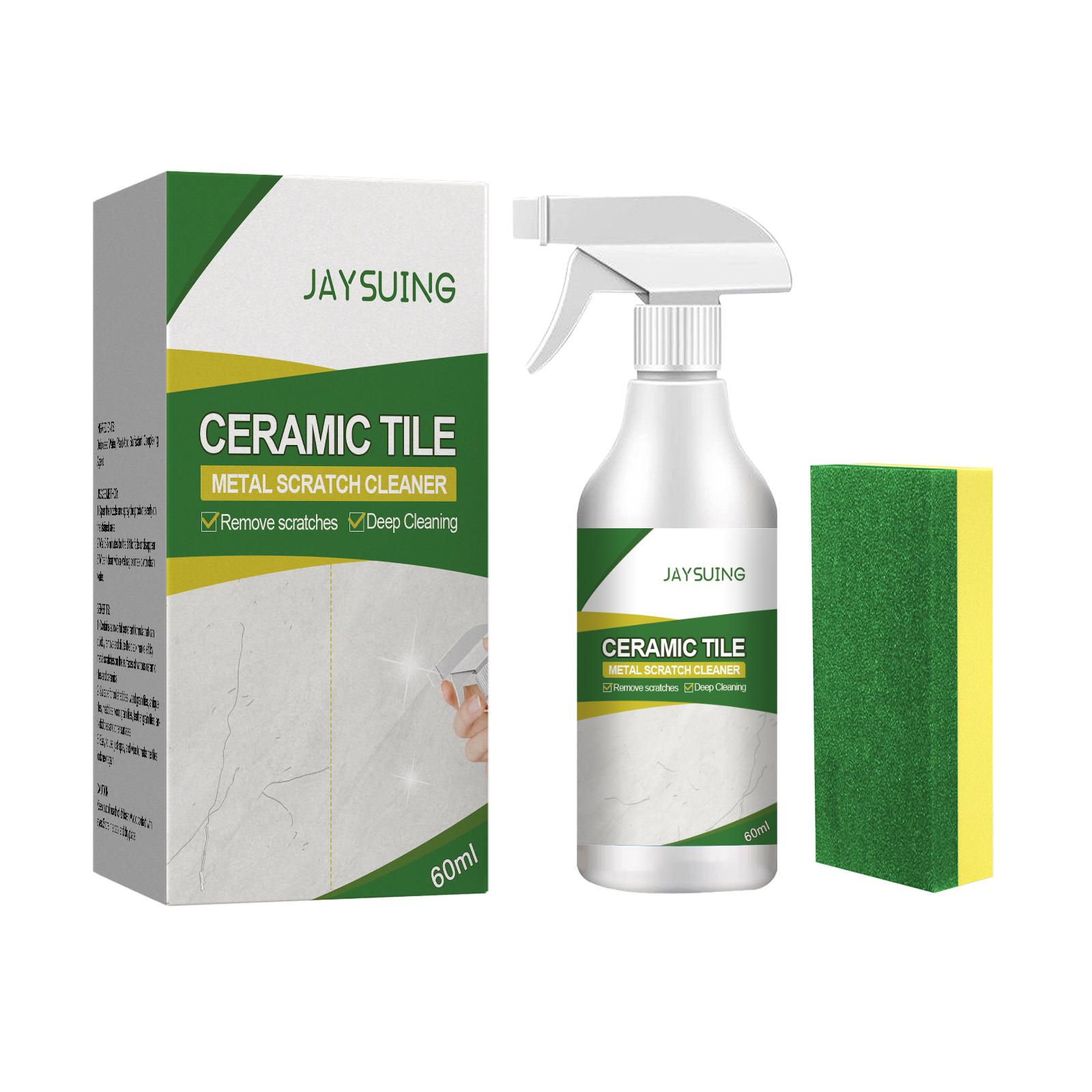 

Ceramic Tile Scratch Remover Stubborn Oil Dirt Stains Scratch Repair Polishing Floor Ceramic Tile Washing Stone Stain Cleaner 60ml boxed