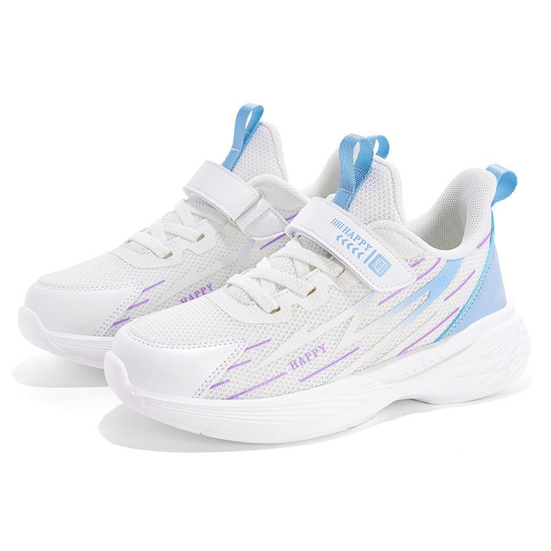 Nové dětské boty Jarní a letní chlapecké síťované boty Prodyšné sportovní boty Ohňostroj dětské boty