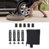 Screw On Auto Shut Off Tire Deflator set Adjustable Air Release Valves Tire Air Down Tool set for Offroad Vehicle Tires