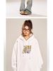 Retro Ethnic Style Men's Fleece-Lined Hooded Sweatshirt with Embroidery