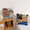 Funny H-Hasbullas Boy cushion cover Living Room Accent Couch Back Support Square Lounge Restful Nap Companion Pillow Case