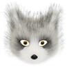 Halloween Series Anti-fox Fur Cat Fox Half Face Mask with Eyes Cosplay Cat Face Mask Accessories