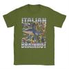 Bombardiro Crocodilo Cotton TShirt For Men Summer Italian Brain Tralalero Tralala Funny T Shirts O Neck Harajuku Tee Shirt