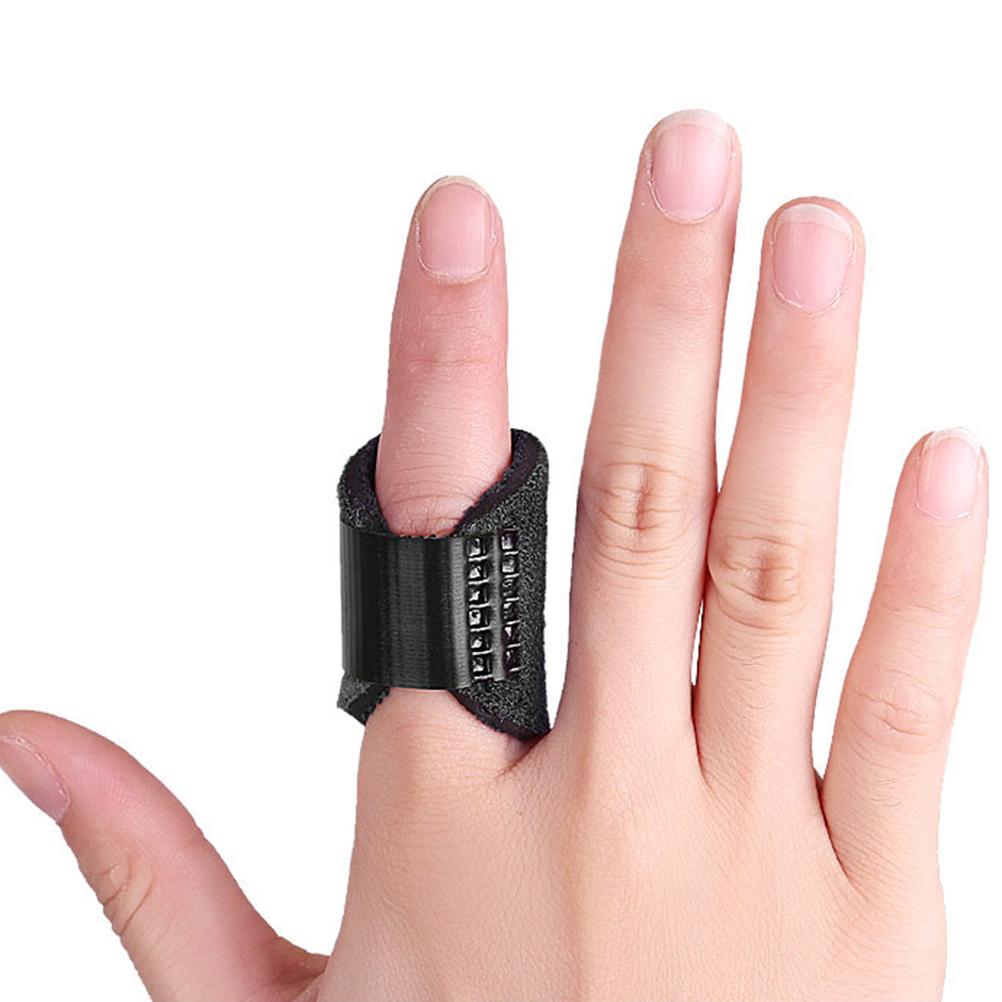 3D Breathable Fabric Finger Splint Finger Stabilizer Brace Wrap Support Straightener