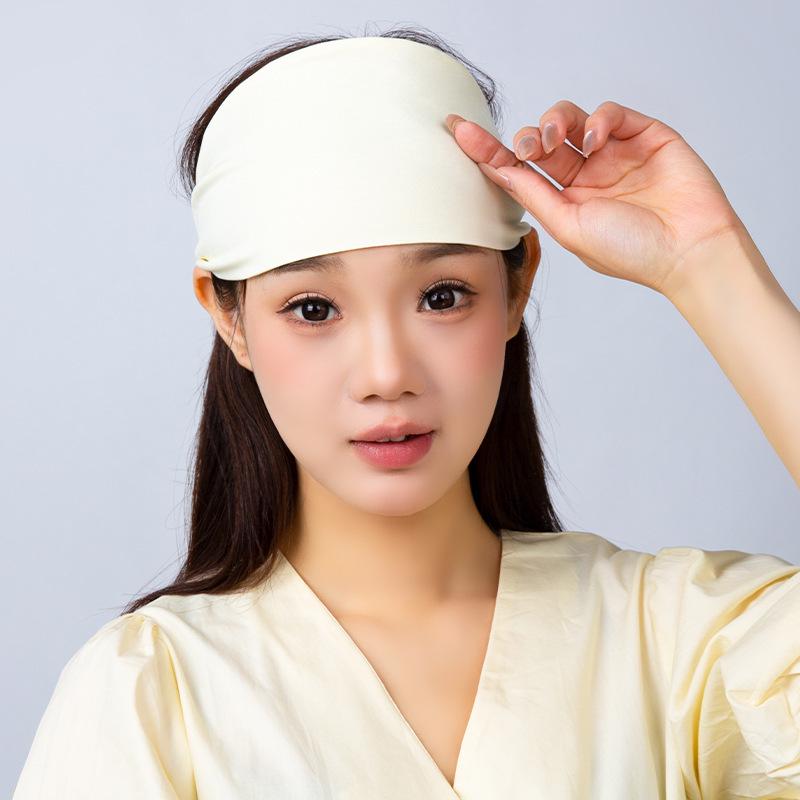 

Postpartum Summer Windproof Modal Headscarf and Forehead Protector Headband